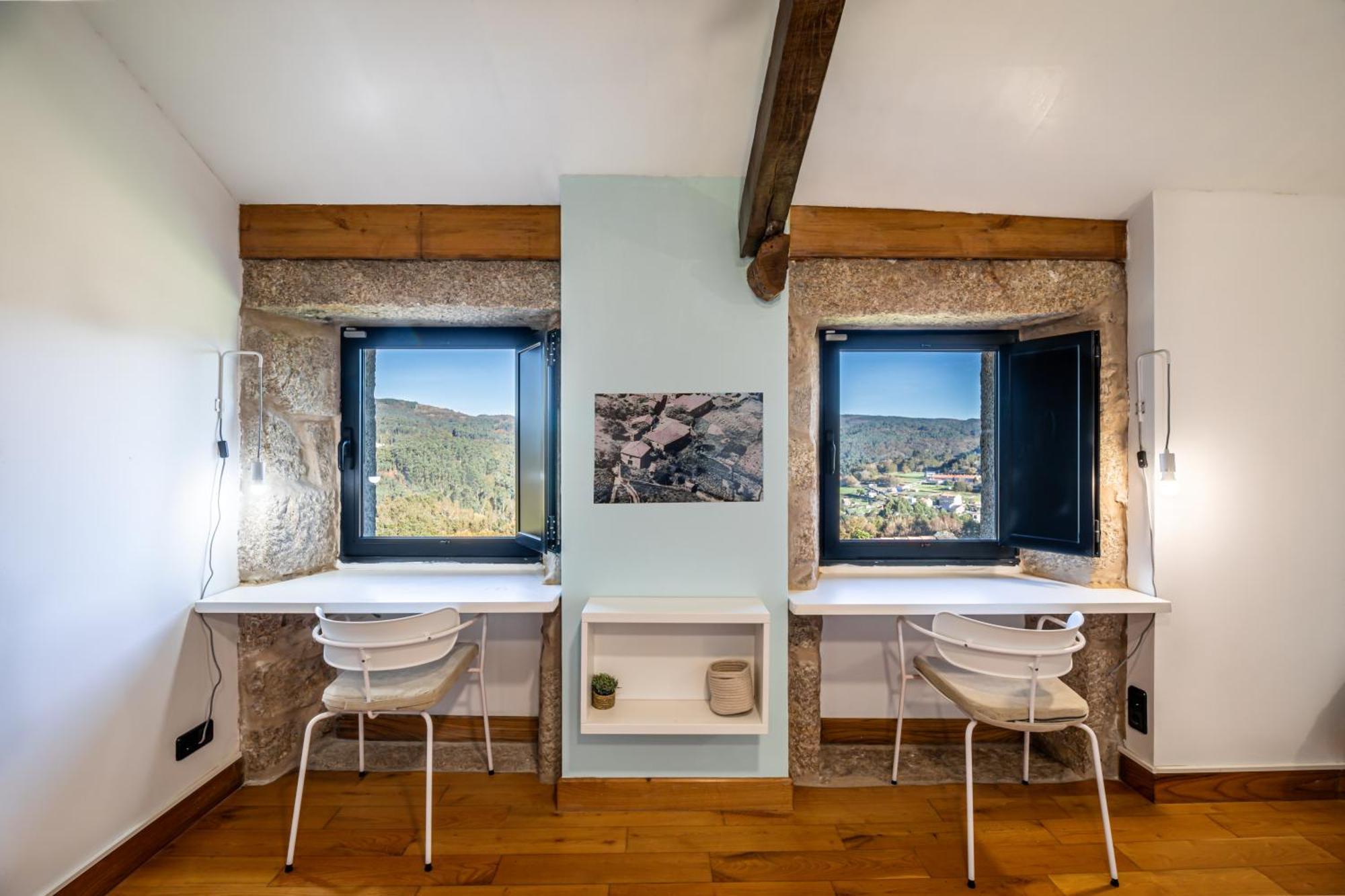 Casa De Piedra En Naturaleza Ideal Para Relajarse, Aventura O Trabajar Pontevedra Exterior foto