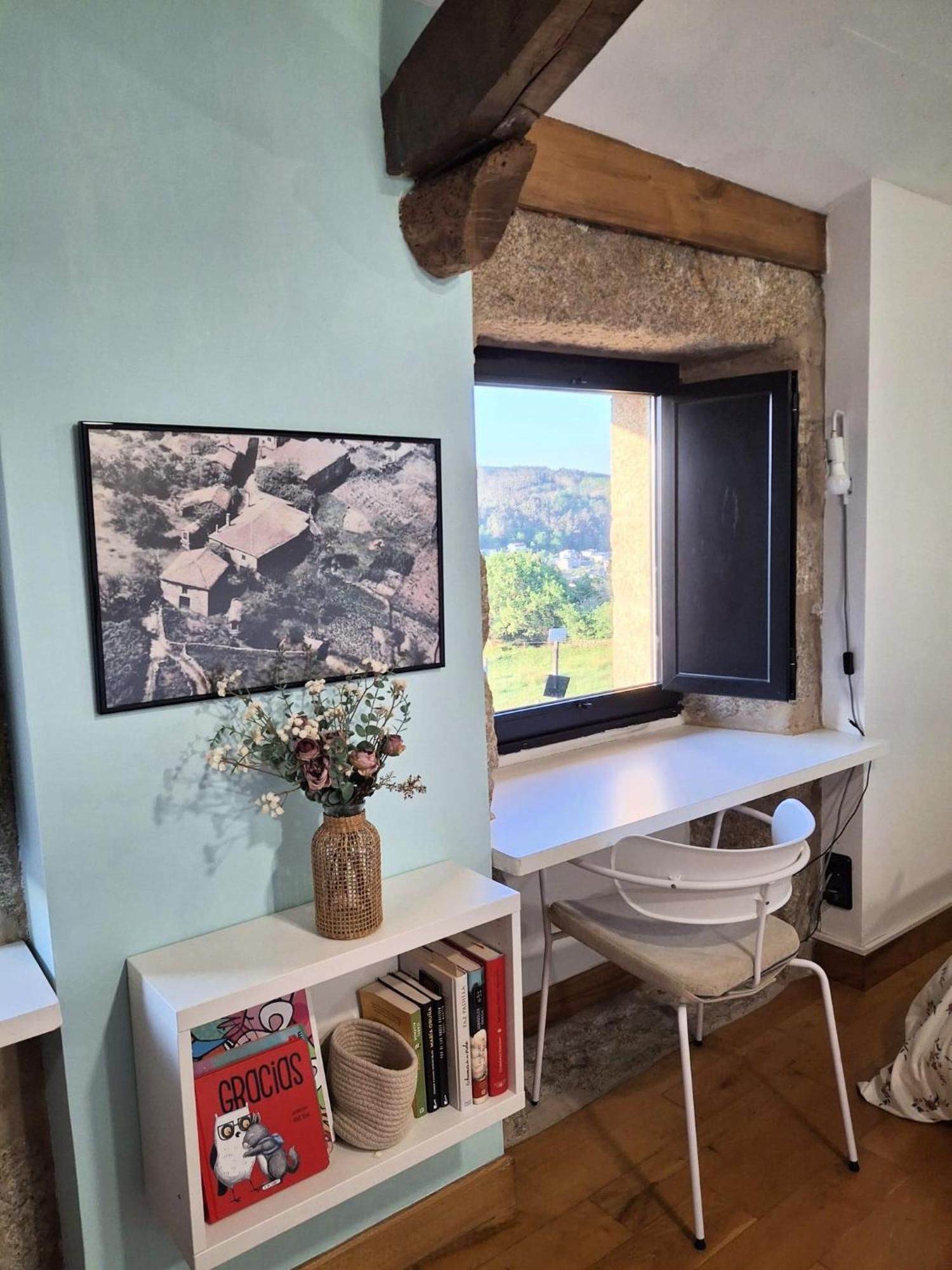 Casa De Piedra En Naturaleza Ideal Para Relajarse, Aventura O Trabajar Pontevedra Exterior foto